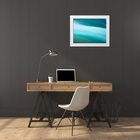 Before the Falls III White Modern Wood Framed Art Print by McLoughlin, James