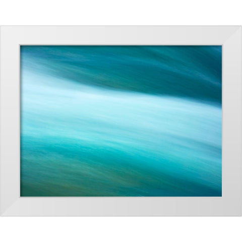Before the Falls III White Modern Wood Framed Art Print by McLoughlin, James