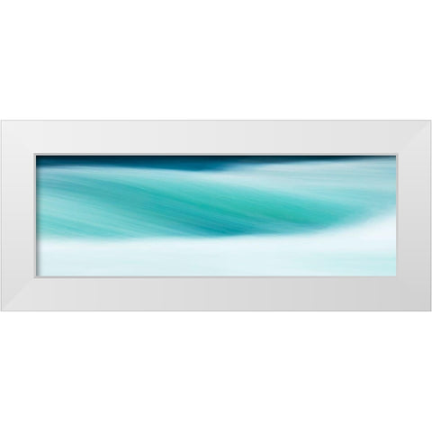 Before the Falls Panorama IV White Modern Wood Framed Art Print by McLoughlin, James