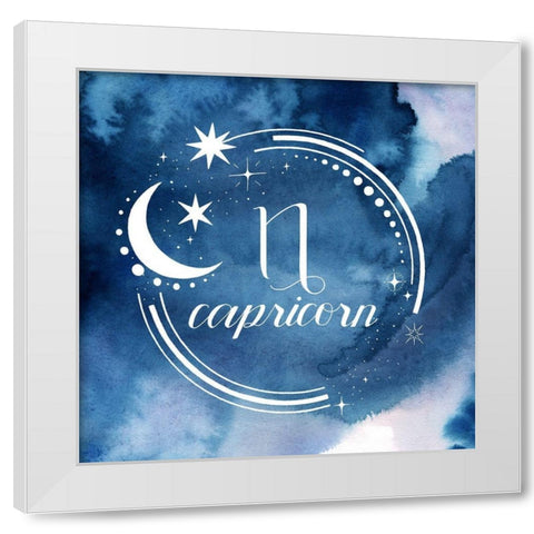Watercolor Astrology X White Modern Wood Framed Art Print by Popp, Grace