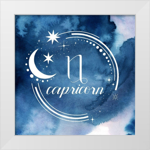 Watercolor Astrology X White Modern Wood Framed Art Print by Popp, Grace