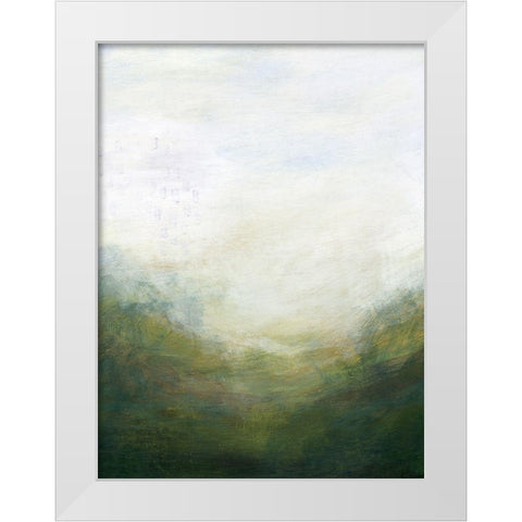 Sun Dust II White Modern Wood Framed Art Print by Popp, Grace
