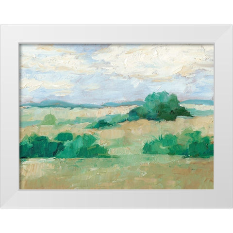 Height of Summer II White Modern Wood Framed Art Print by Harper, Ethan