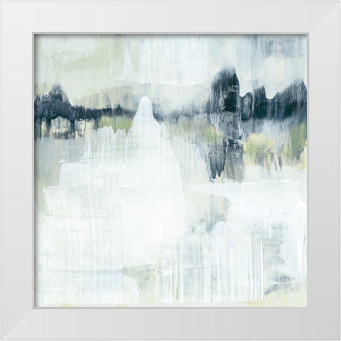High Horizon II White Modern Wood Framed Art Print by Goldberger, Jennifer
