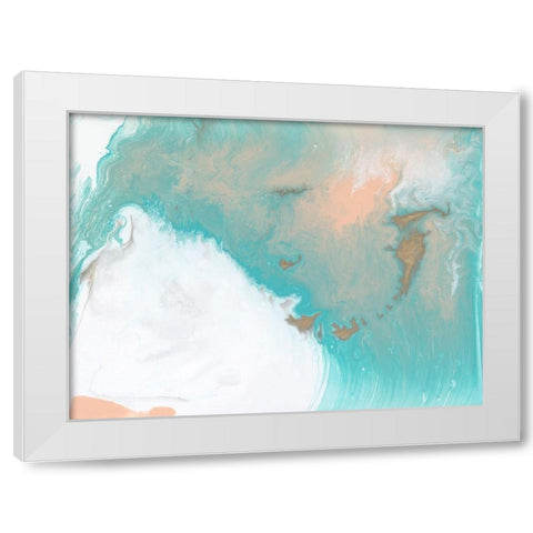 Raja Ampat I White Modern Wood Framed Art Print by Fagalde, Jarman
