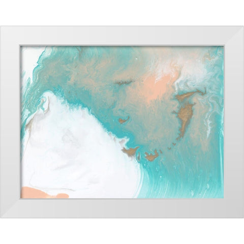 Raja Ampat I White Modern Wood Framed Art Print by Fagalde, Jarman