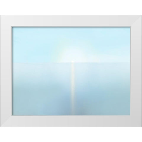 Seascape Photo IV White Modern Wood Framed Art Print by McLoughlin, James