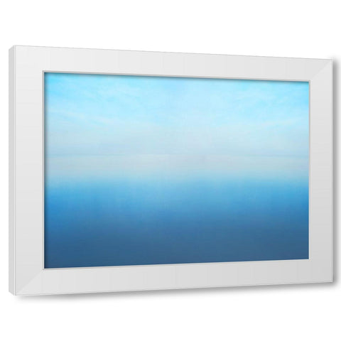 Seascape Photo V White Modern Wood Framed Art Print by McLoughlin, James