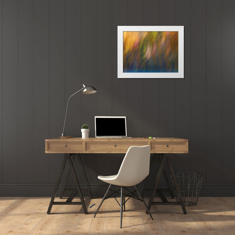 Soft Landscape X White Modern Wood Framed Art Print by McLoughlin, James