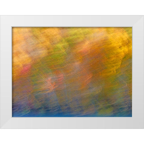 Soft Landscape XI White Modern Wood Framed Art Print by McLoughlin, James