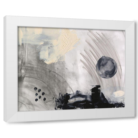 Astral Plane II White Modern Wood Framed Art Print by Green, Jacob