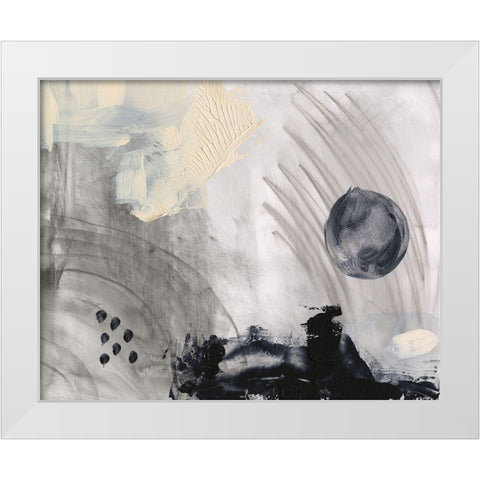 Astral Plane II White Modern Wood Framed Art Print by Green, Jacob