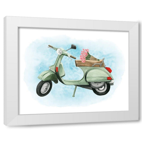 Venice Voyage II White Modern Wood Framed Art Print by Popp, Grace