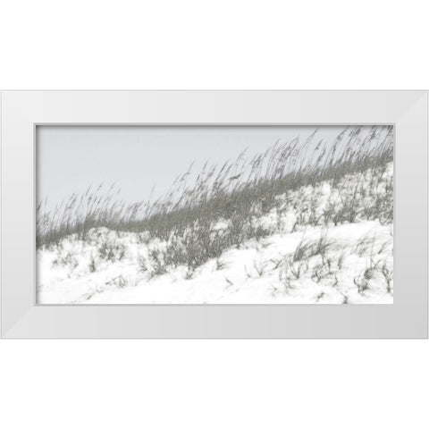 Lush Dunes I White Modern Wood Framed Art Print by Chandler, Sharon