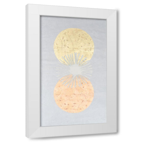 Retrograde White Modern Wood Framed Art Print by Lam, Vanna