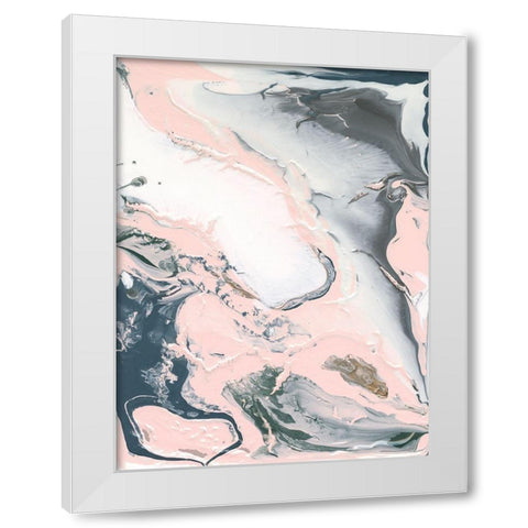 Tidelands I White Modern Wood Framed Art Print by Popp, Grace