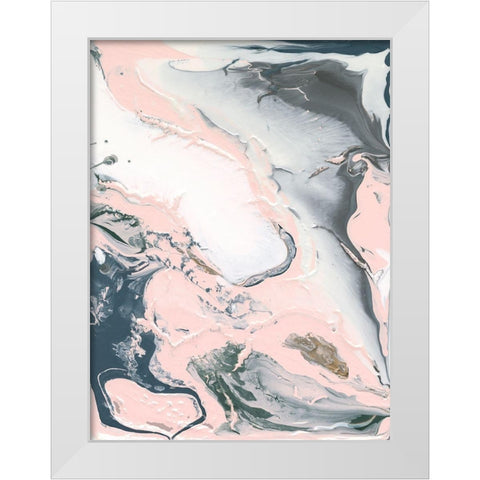 Tidelands I White Modern Wood Framed Art Print by Popp, Grace