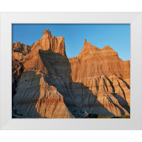 Western Landscape Photo I White Modern Wood Framed Art Print by McLoughlin, James