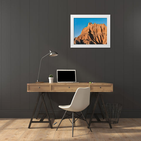 Western Landscape Photo II White Modern Wood Framed Art Print by McLoughlin, James