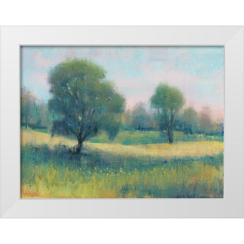 Summer Time II White Modern Wood Framed Art Print by OToole, Tim