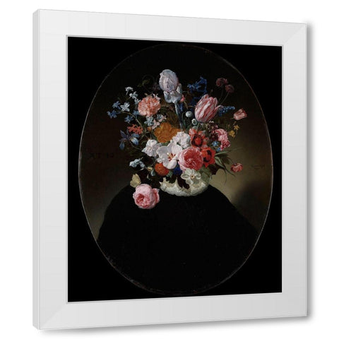 Flowering Masters II White Modern Wood Framed Art Print by Popp, Grace