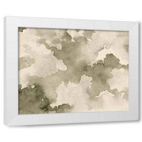 Antique Sky IV White Modern Wood Framed Art Print by Caroline, Emma