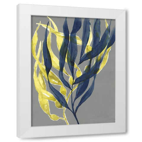 Kelp Embrace II White Modern Wood Framed Art Print by Goldberger, Jennifer