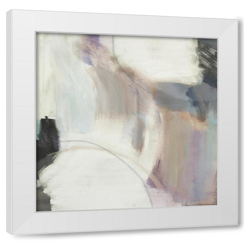 Chasing Wind I White Modern Wood Framed Art Print by Jerry, Alison