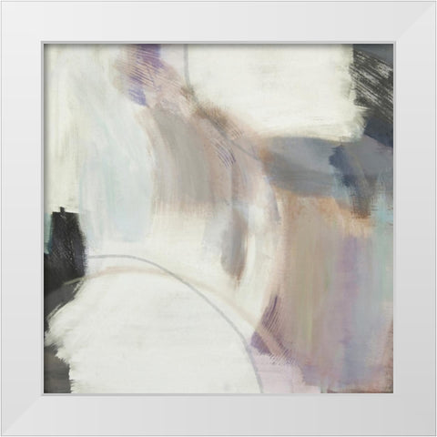 Chasing Wind I White Modern Wood Framed Art Print by Jerry, Alison