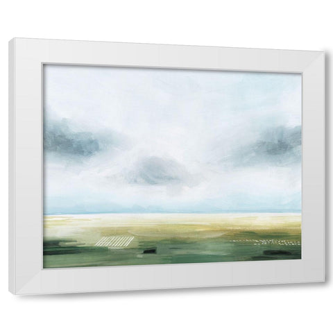 Vanishing Horizon I White Modern Wood Framed Art Print by Popp, Grace