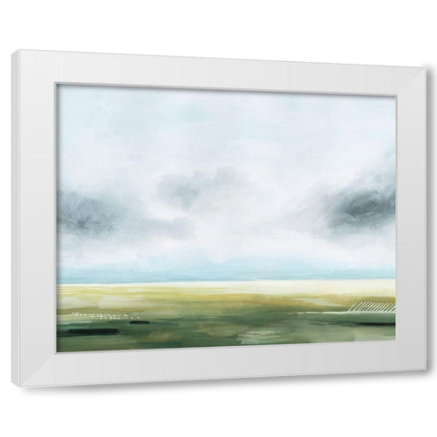 Vanishing Horizon II White Modern Wood Framed Art Print by Popp, Grace