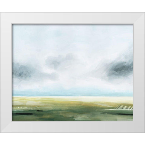 Vanishing Horizon II White Modern Wood Framed Art Print by Popp, Grace