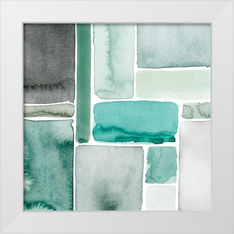 Mist and Mend I White Modern Wood Framed Art Print by Popp, Grace