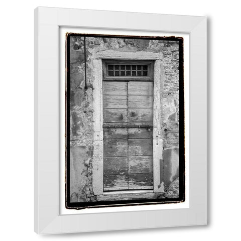 Timeworn White Modern Wood Framed Art Print by DeNardo, Laura