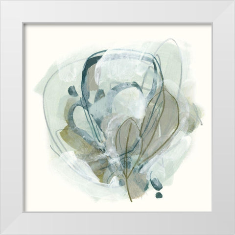 Omnipollos Flora III White Modern Wood Framed Art Print by Vess, June Erica