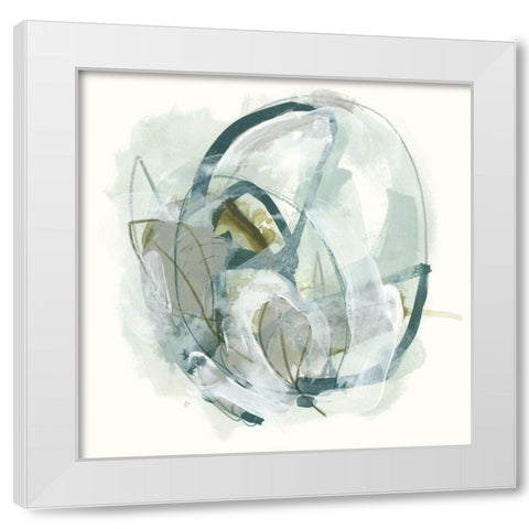 Omnipollos Flora IV White Modern Wood Framed Art Print by Vess, June Erica