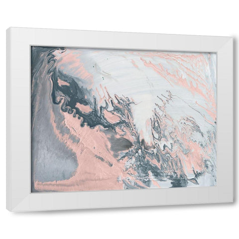 Pastel Illusion I White Modern Wood Framed Art Print by Studio W