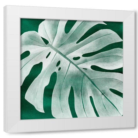 Velvet Palm IV White Modern Wood Framed Art Print by Popp, Grace