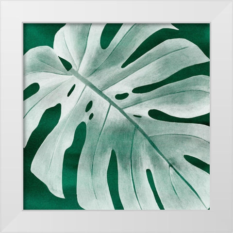 Velvet Palm IV White Modern Wood Framed Art Print by Popp, Grace