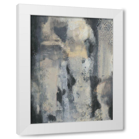 Oscuro I White Modern Wood Framed Art Print by Moore, Regina
