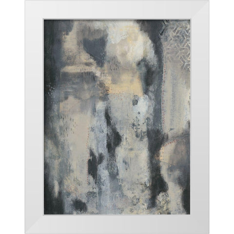 Oscuro I White Modern Wood Framed Art Print by Moore, Regina