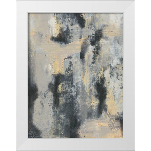 Oscuro II White Modern Wood Framed Art Print by Moore, Regina
