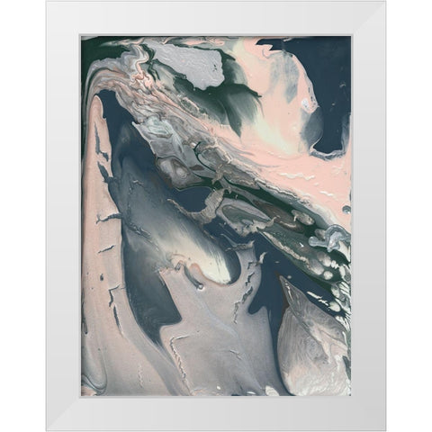 Sage Advice Abstract II White Modern Wood Framed Art Print by Sizemore, Natalie