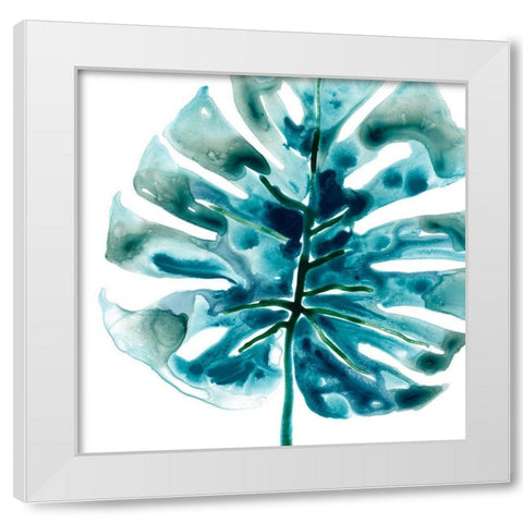 Tropical Jewel VIII White Modern Wood Framed Art Print by Vess, June Erica