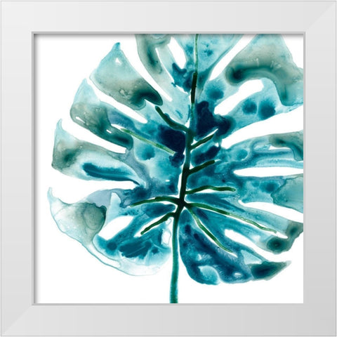 Tropical Jewel VIII White Modern Wood Framed Art Print by Vess, June Erica