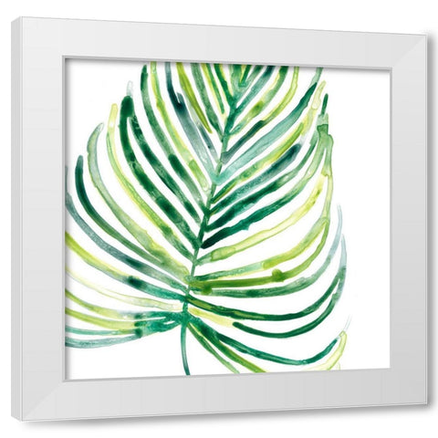 Tropical Jewel IX White Modern Wood Framed Art Print by Vess, June Erica