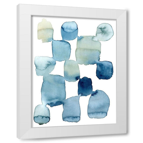 Beach Wash II White Modern Wood Framed Art Print by Popp, Grace