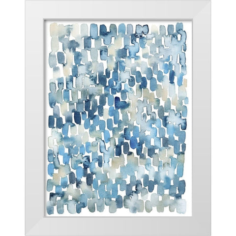 Beach Wash IV White Modern Wood Framed Art Print by Popp, Grace