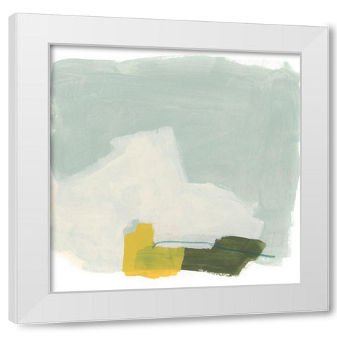 Tilt IV White Modern Wood Framed Art Print by Vess, June Erica