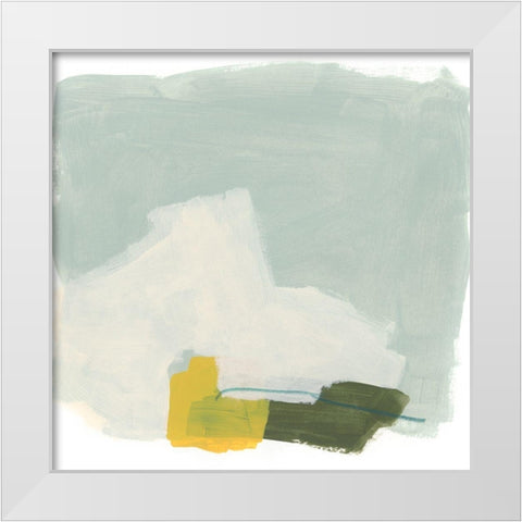 Tilt IV White Modern Wood Framed Art Print by Vess, June Erica